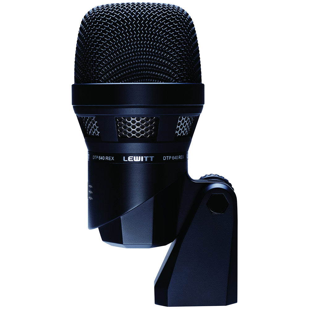 Lewitt Audio DTP-640-REX Microphone w/ Back-Electret & Dynamic Capsule