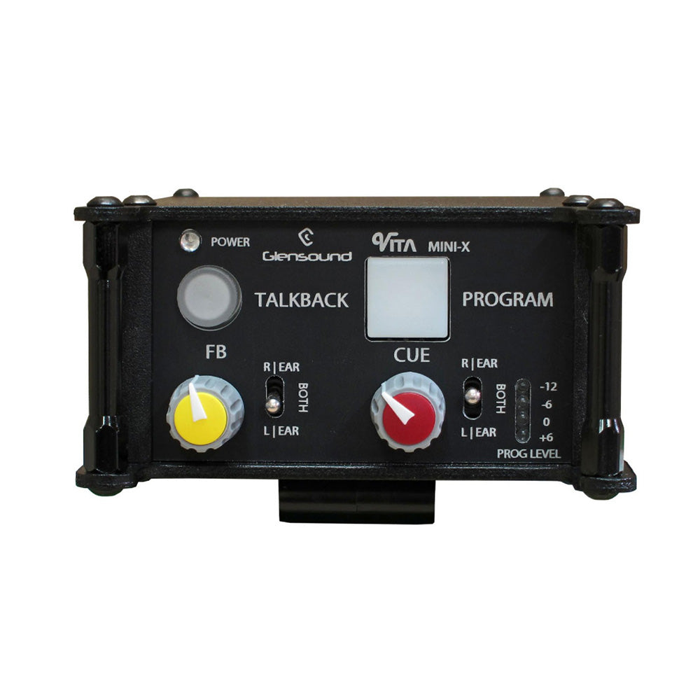 Glensound VITA Mini X - Dante / AES67 Beltpack Commentary Interface