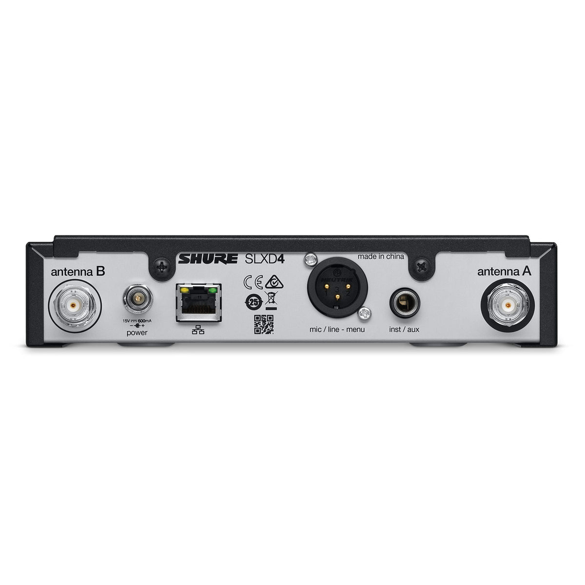 Shure SLXD124/85 Combo Wireless System with SM58 and WL185 (H55 Band / 514-558 MHz)