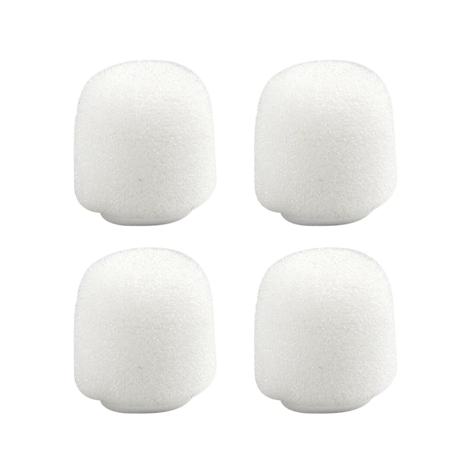 Shure RK187WS - Snap-Fit Windscreens for WL18x Lavalier (White / 4-Pack)