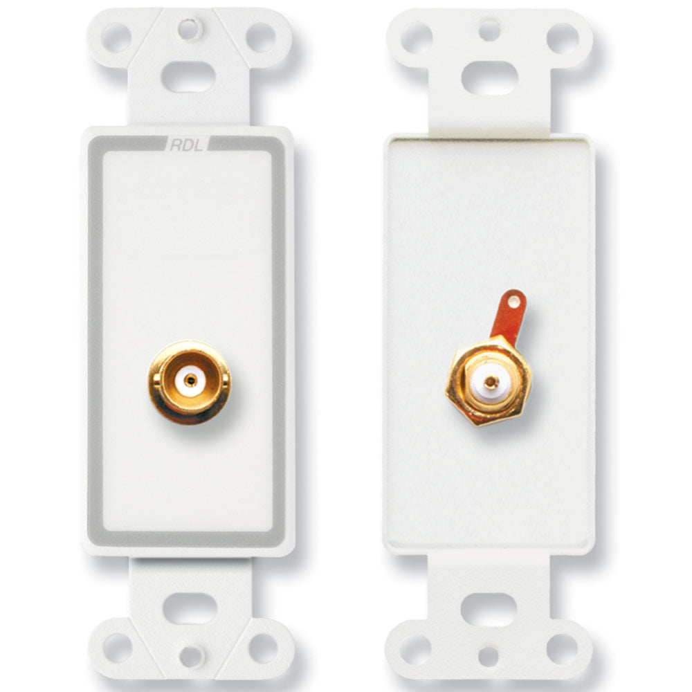 RDL D-BNC BNC Jack on D Plate - Solder type