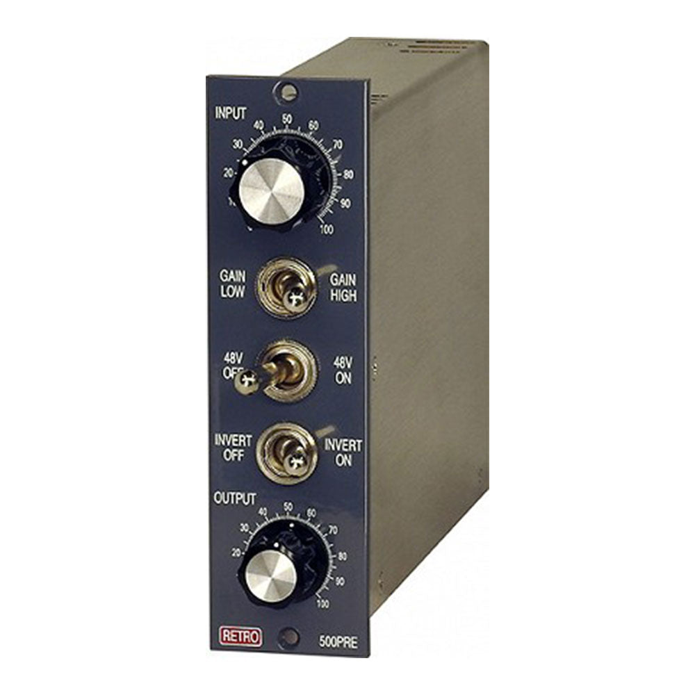 Retro Instruments 500PRE - Mic Preamp Module with Limiter for 500 Series