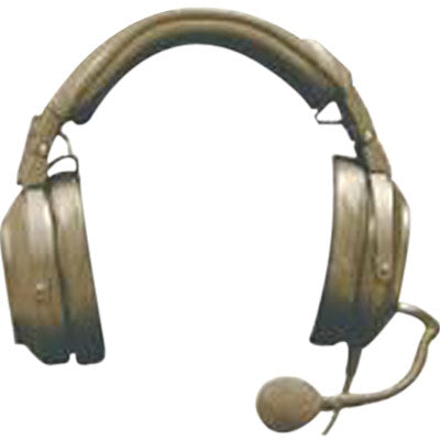 RTS HR-2 A4F Dual Sided Headset Flexible Dynamic Boom Mic