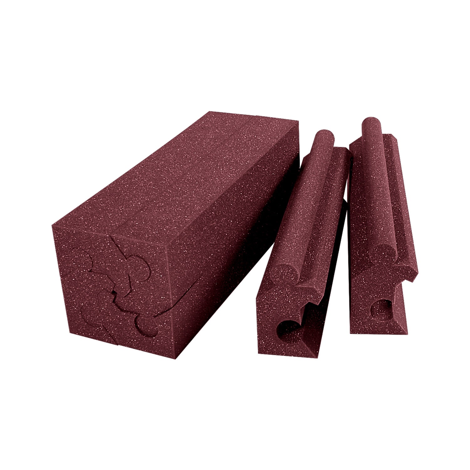 Auralex MAX Wall Corner Couplers (Burgundy, Box of 12)