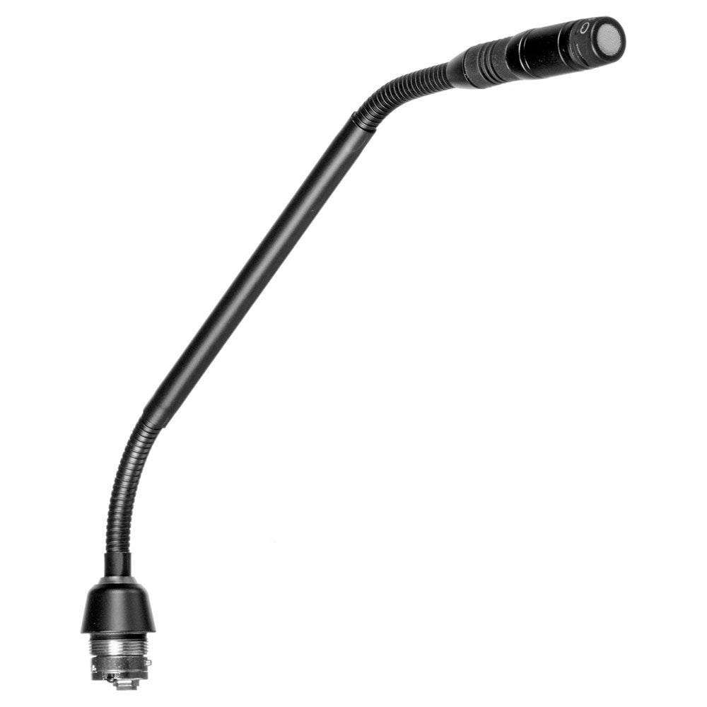 Shure MX410LPDF/C 10-Inch Dualflex Cardioid Gooseneck Microphone with Bi-Color LED Ring
