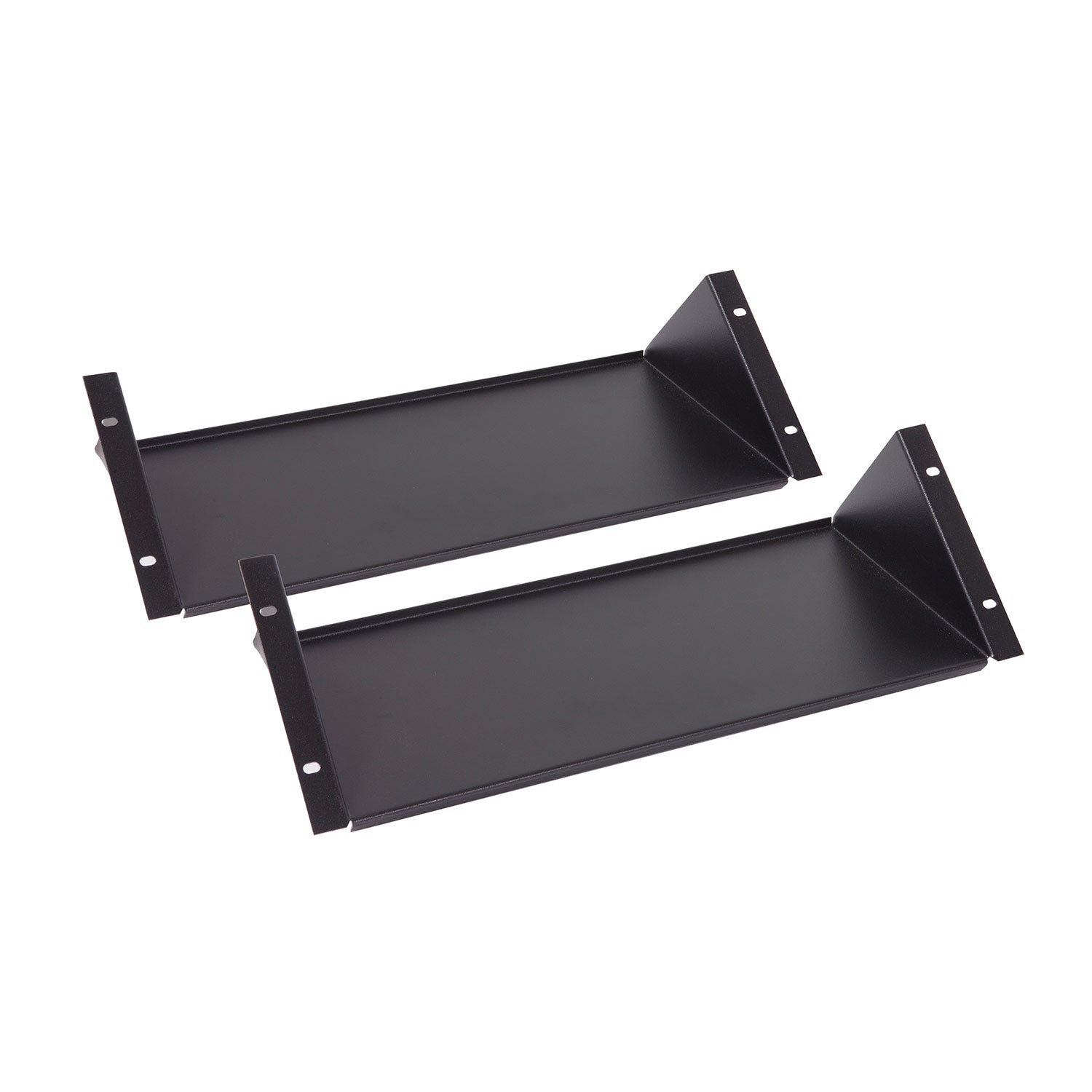 Argosy H-RS-B-PAIR Halo Rack Shelf - Black - Set Of 2