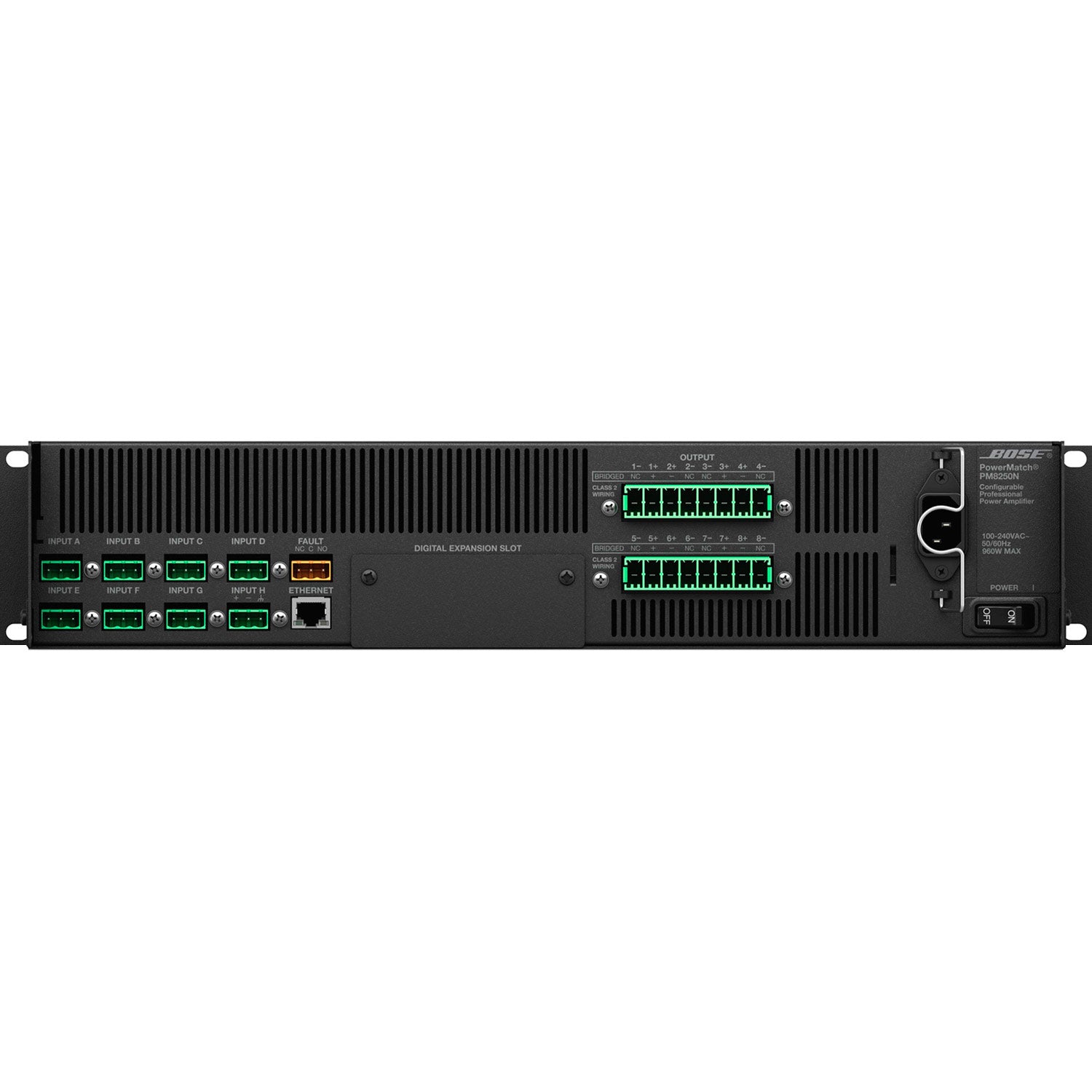 Bose PowerMatch PM8250N Configurable Power Amplifier (with Networking)