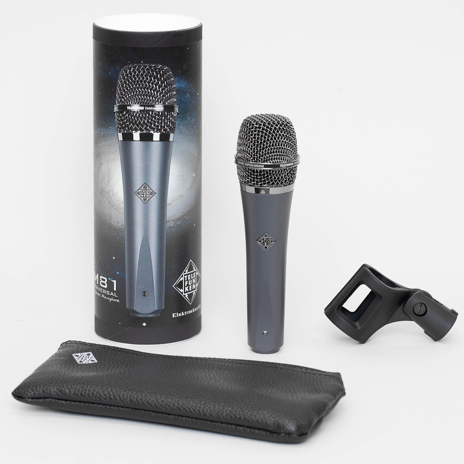 Telefunken M81 - Dynamic Handheld Vocal Microphone (Black Body / Black Nickel Grill)