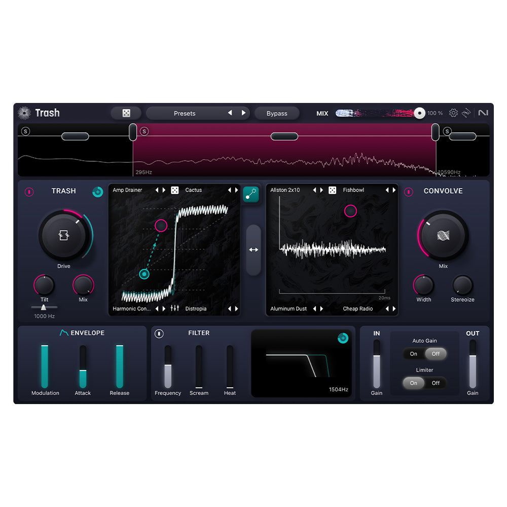 iZotope Trash - Creative Distortion Plugin Upgrade (VST/AU/AAX / iPad)