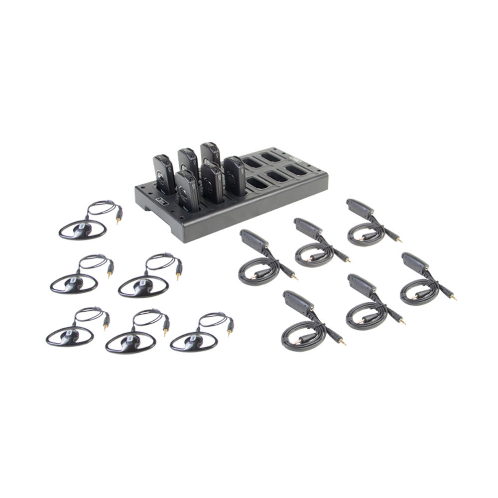 Listen Technologies LP-40-IR-01 - Intelligent DSP IR Receiver 6-Pack