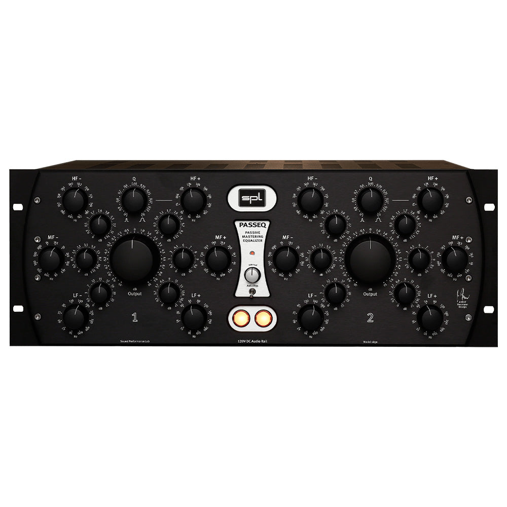 SPL PASSEQ - Stereo Passive Mastering Equalizer (Black)