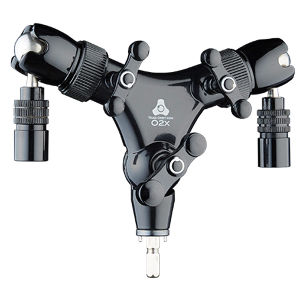 Triad-Orbit O2XY Dual Arm Orbital Boom without Arms