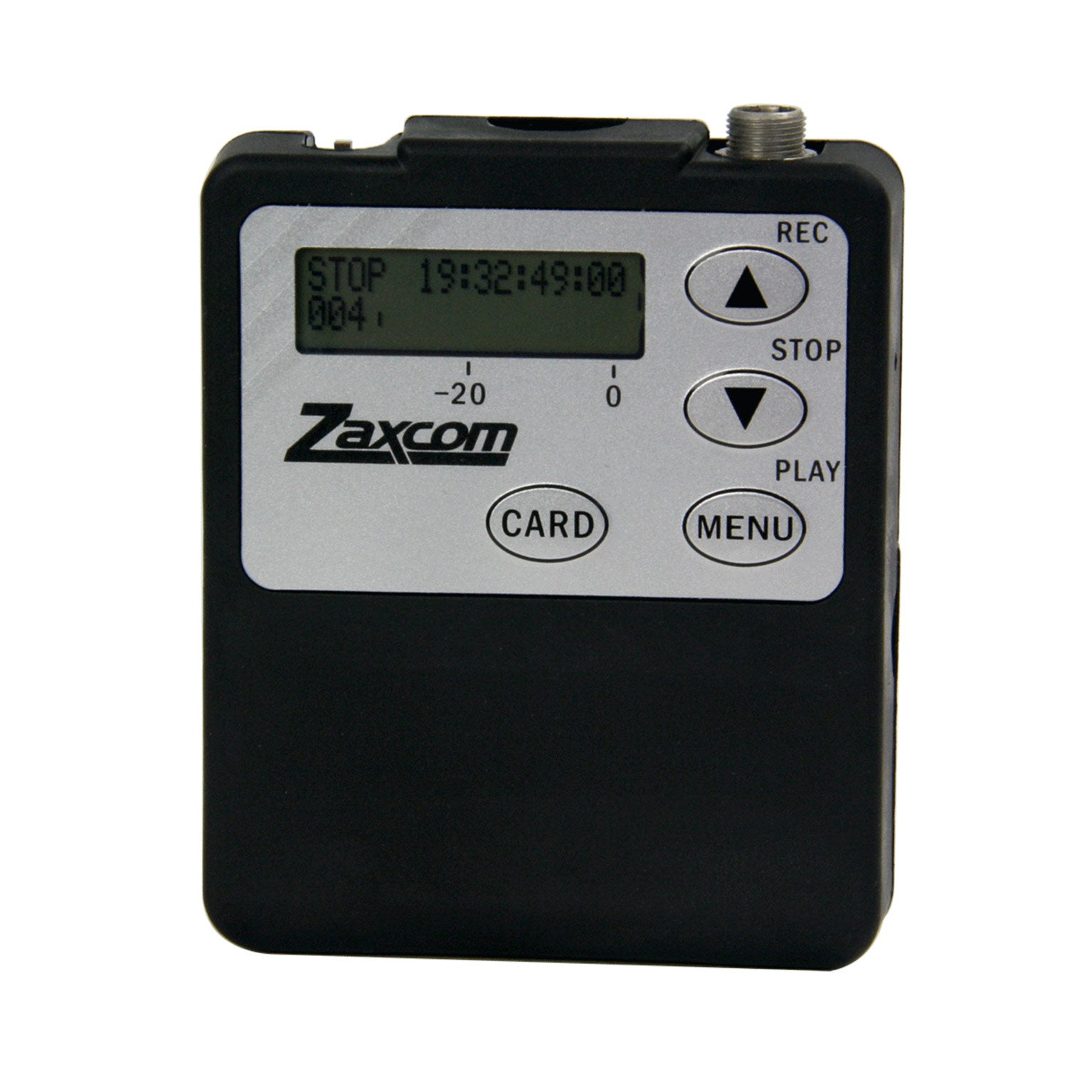 Zaxcom ZFR300NC Bodypack Digital Audio Recorder with Neverclip