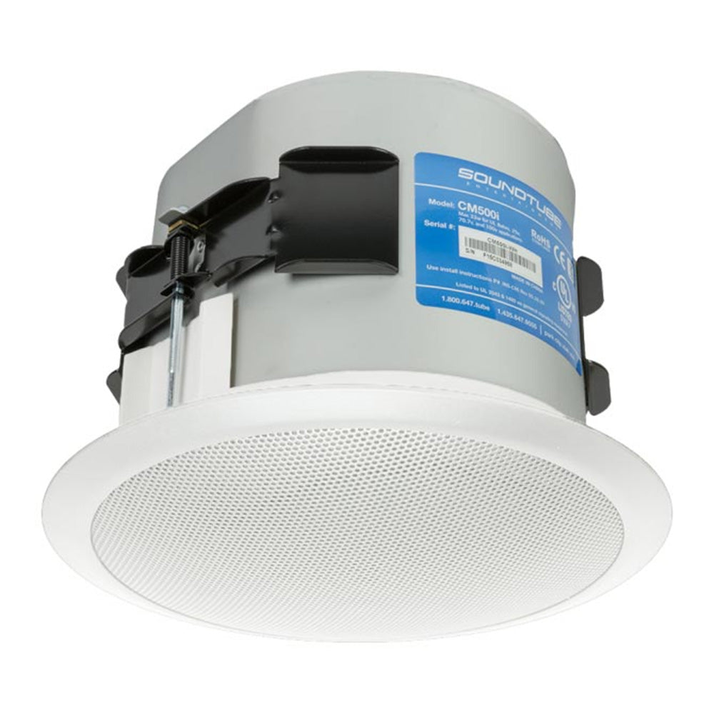 Soundtube CM500i-WH - Two-Way 5.25-Inch In-Ceiling Loudspeaker (White)