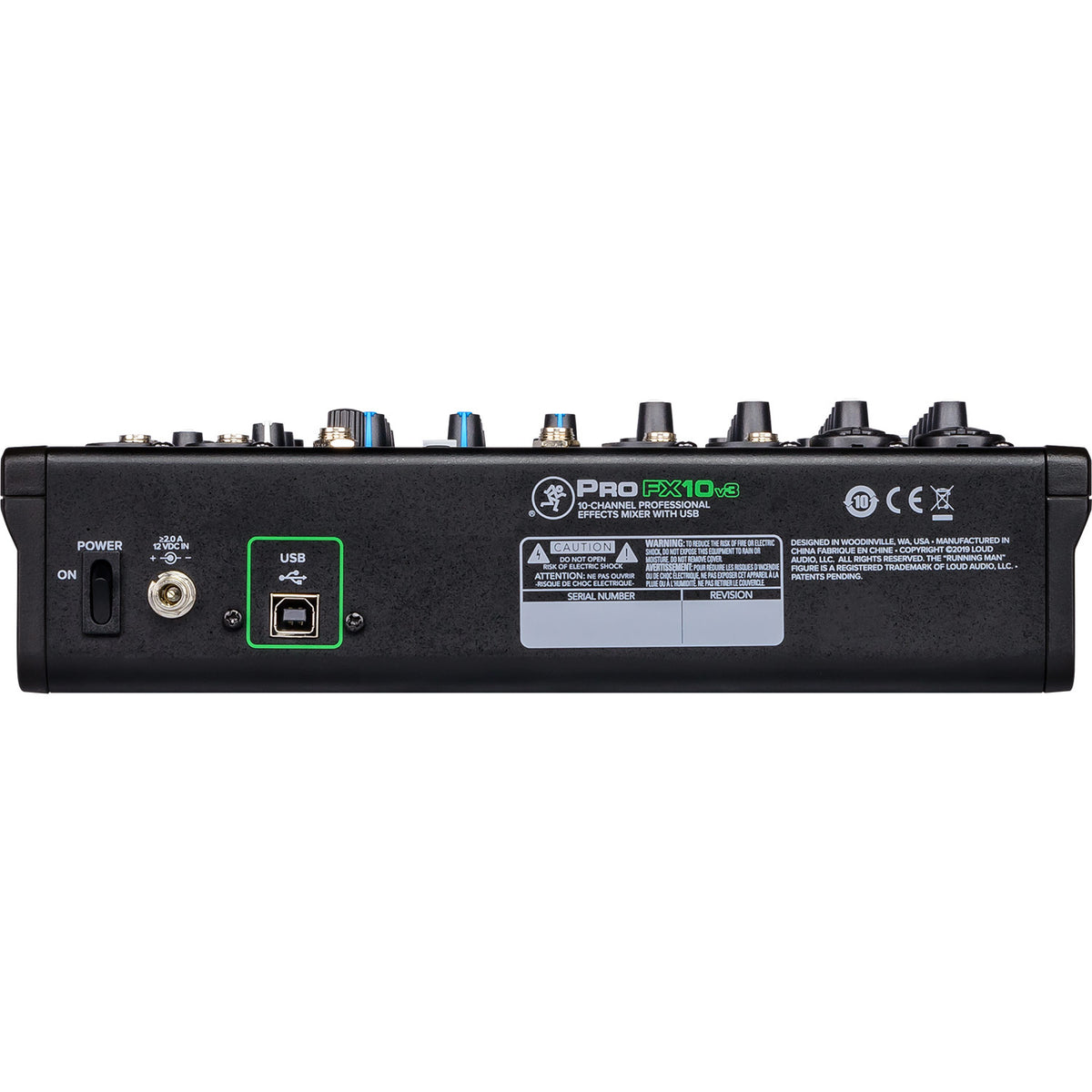 Mackie ProFX10v3 10 Channel Professional Effects Mixer With USB