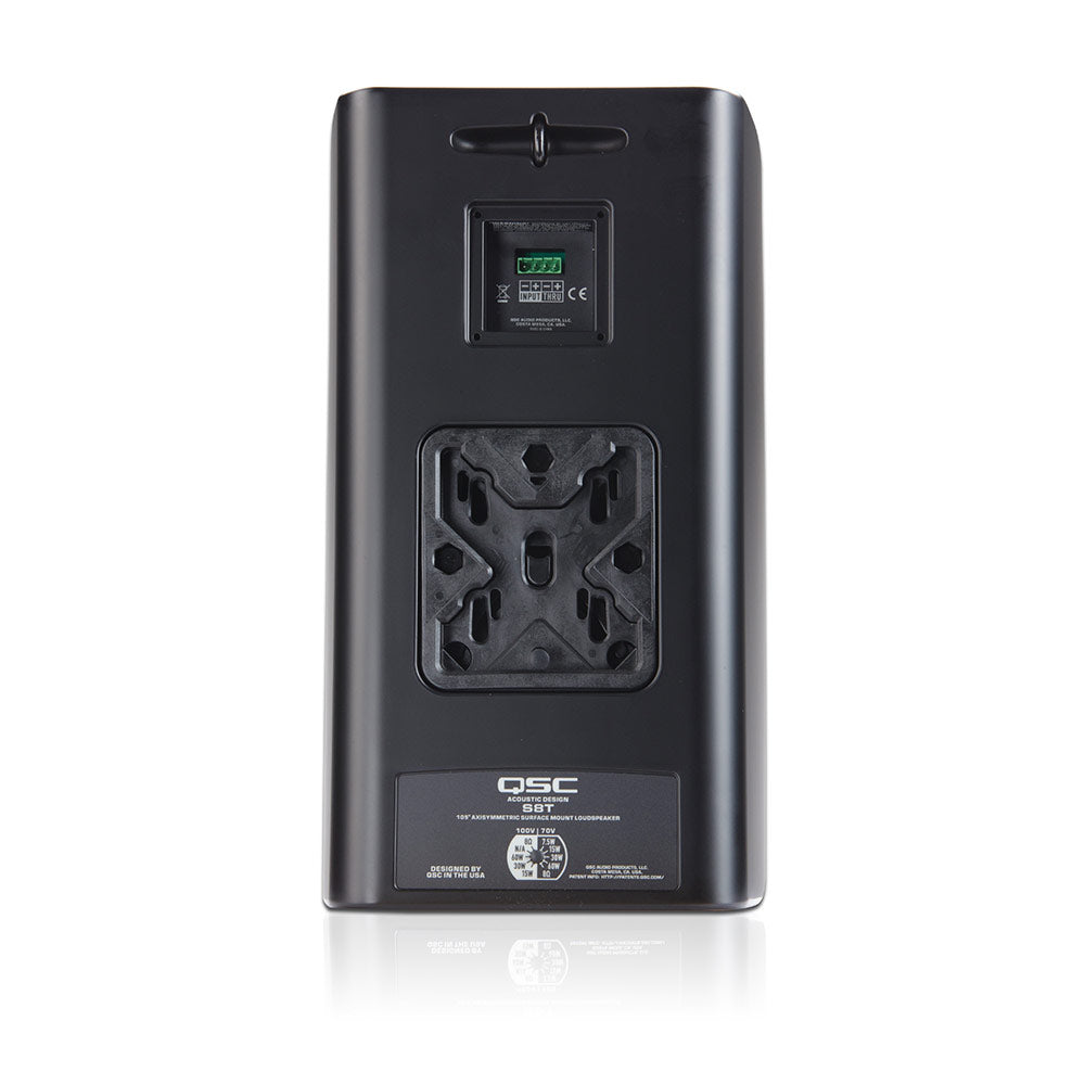 QSC AD-S8T AcousticDesign 8" 2-Way Surface Mount Loudspeaker (Black)