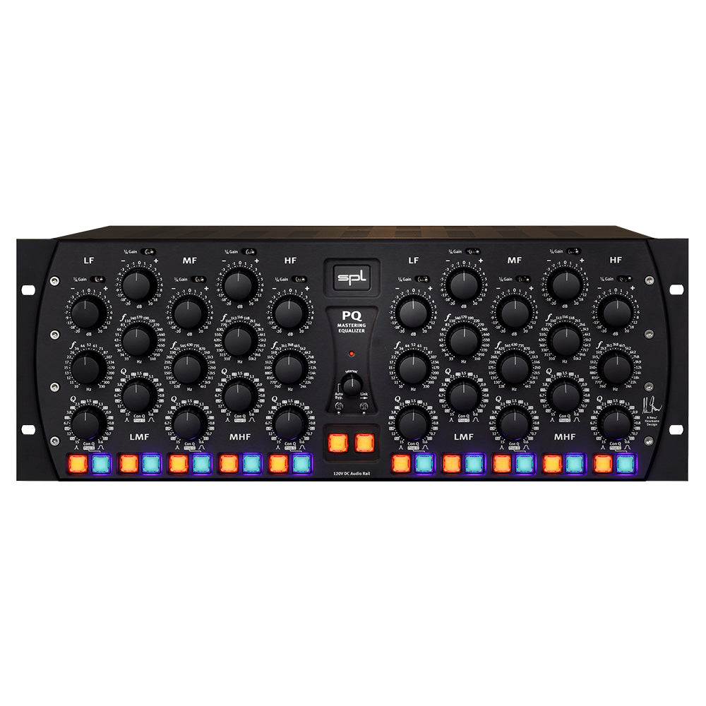 SPL PQ - Stereo 5-Band Mastering Equalizer (All Black)