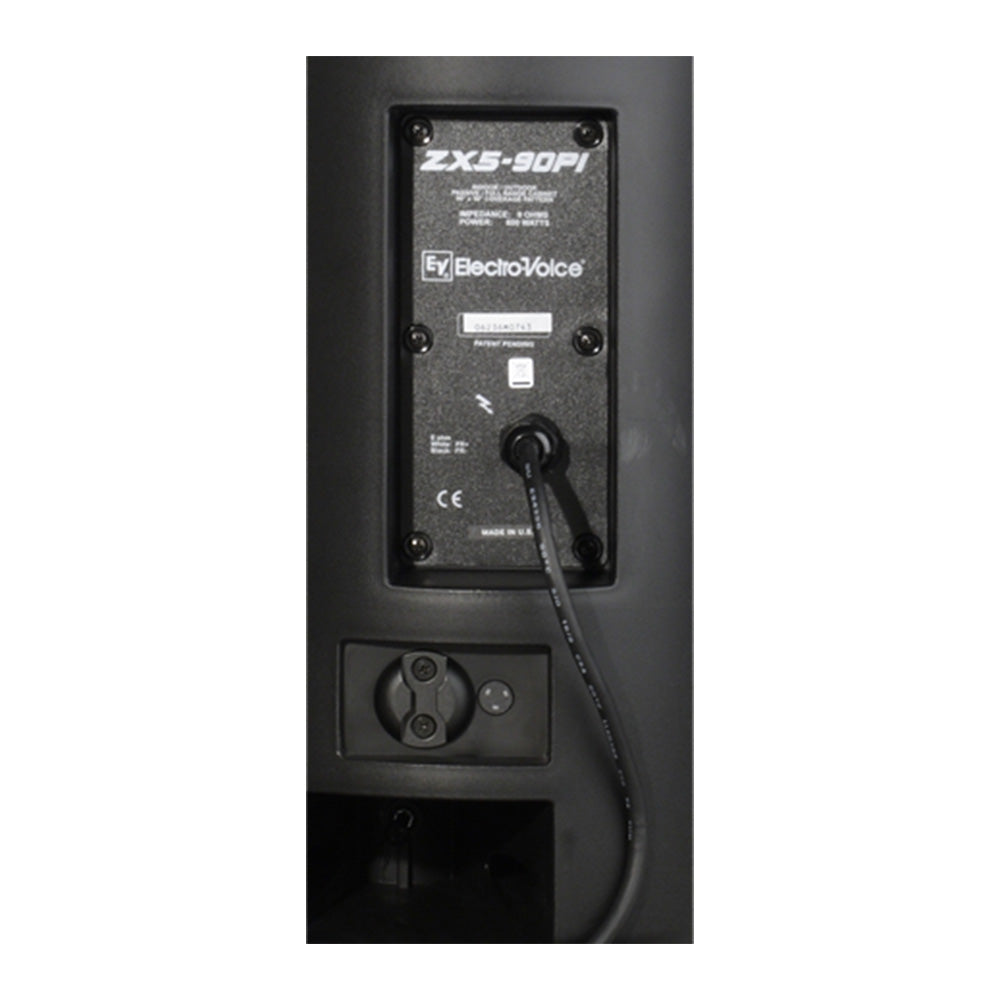 Electro-Voice ZX5-90B 600-Watt 15" 90ç x 50ç Two-Way Bi-Ampable Passive Loudspeaker - Black