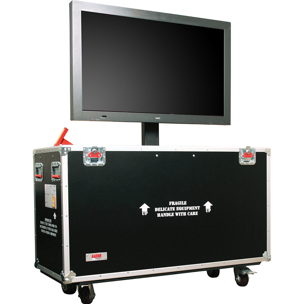 Gator G-TOURLCDLIFT65 ATA Road Case that fits most LCD and Plasma Screens up to 65"