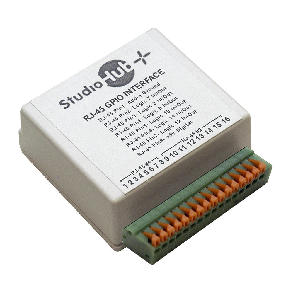StudioHub ADAPT-GPI Dual RJ-45 Breakout Adapter to Push Terminals