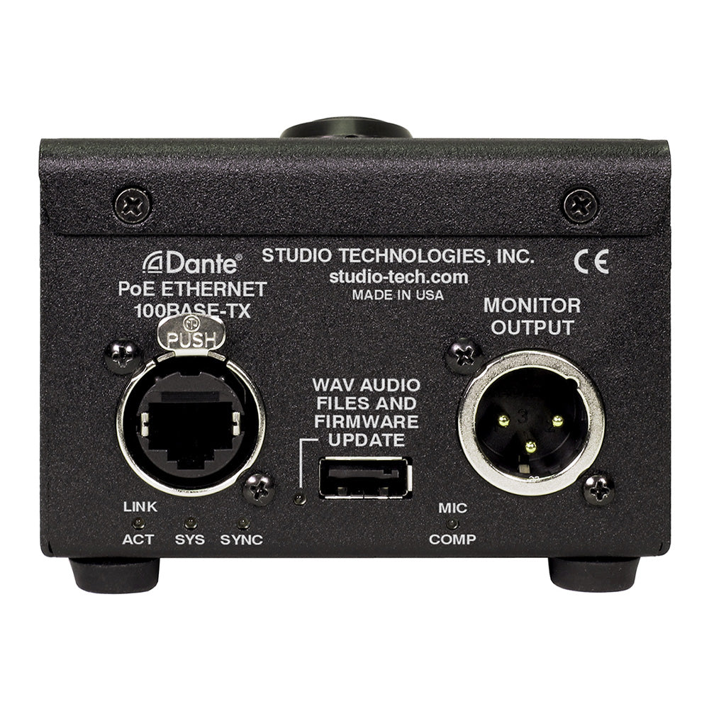 Studio Technologies Model 354A Talk Station - Dante Microphone Console