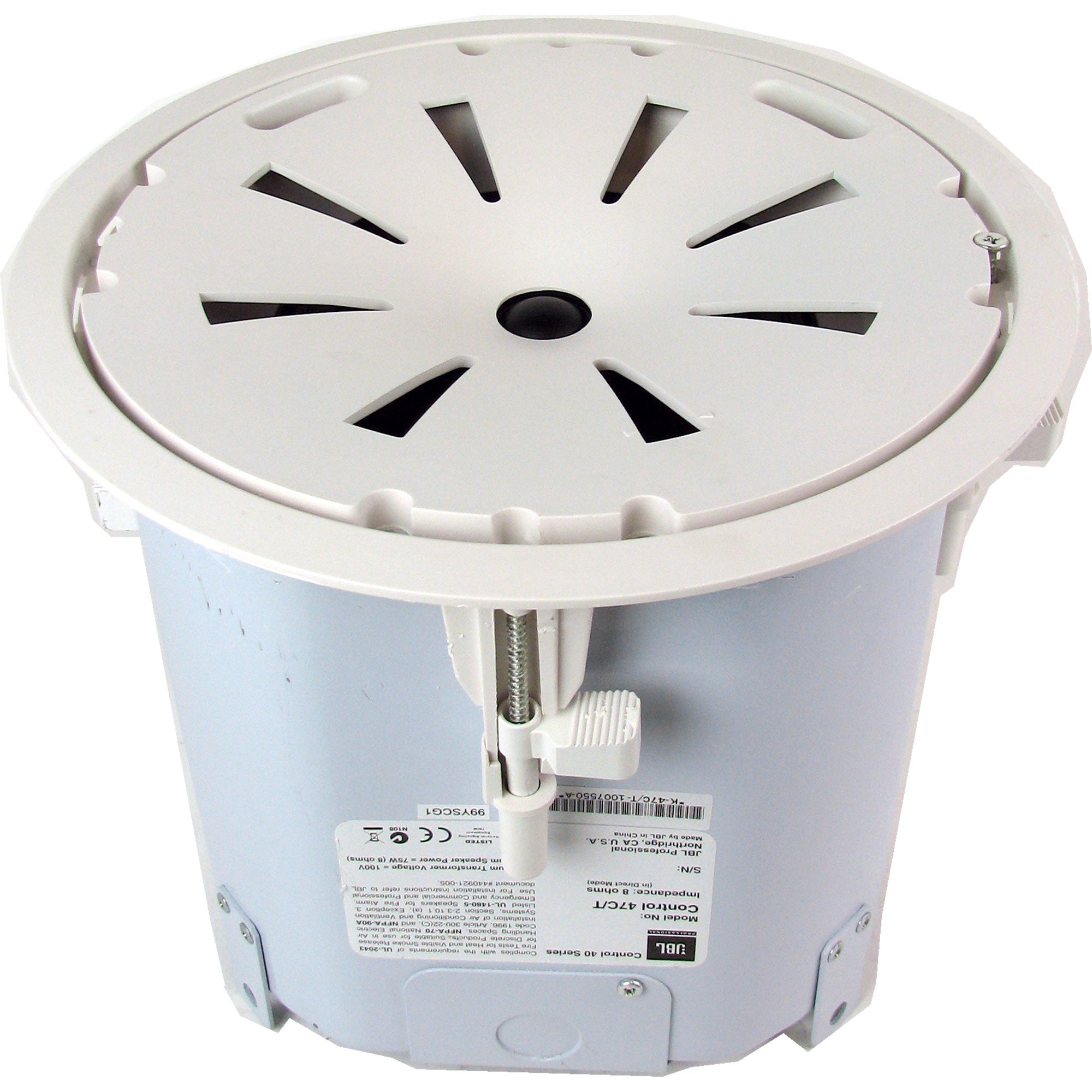 JBL Control 47C/T Wide Coverage Extended Bass Ceiling Speaker (Pair) - B-Stock