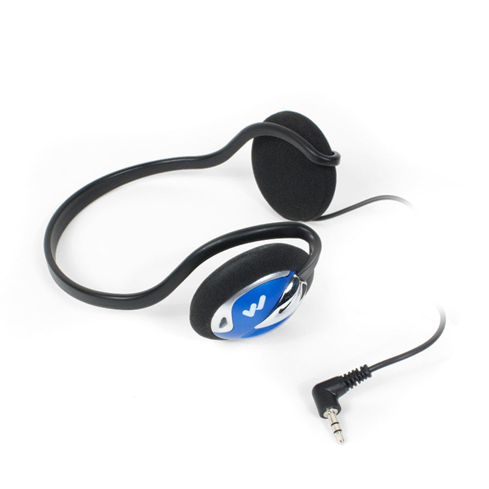 Williams AV HED 036 Rear-Wear Stereo Headphones for Assistive Listening