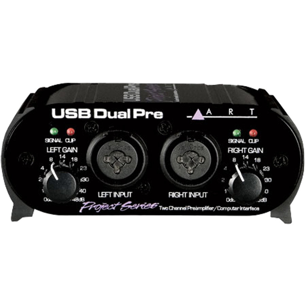 ART USB DualPre Project Series 2 Channel Microphone Preamp