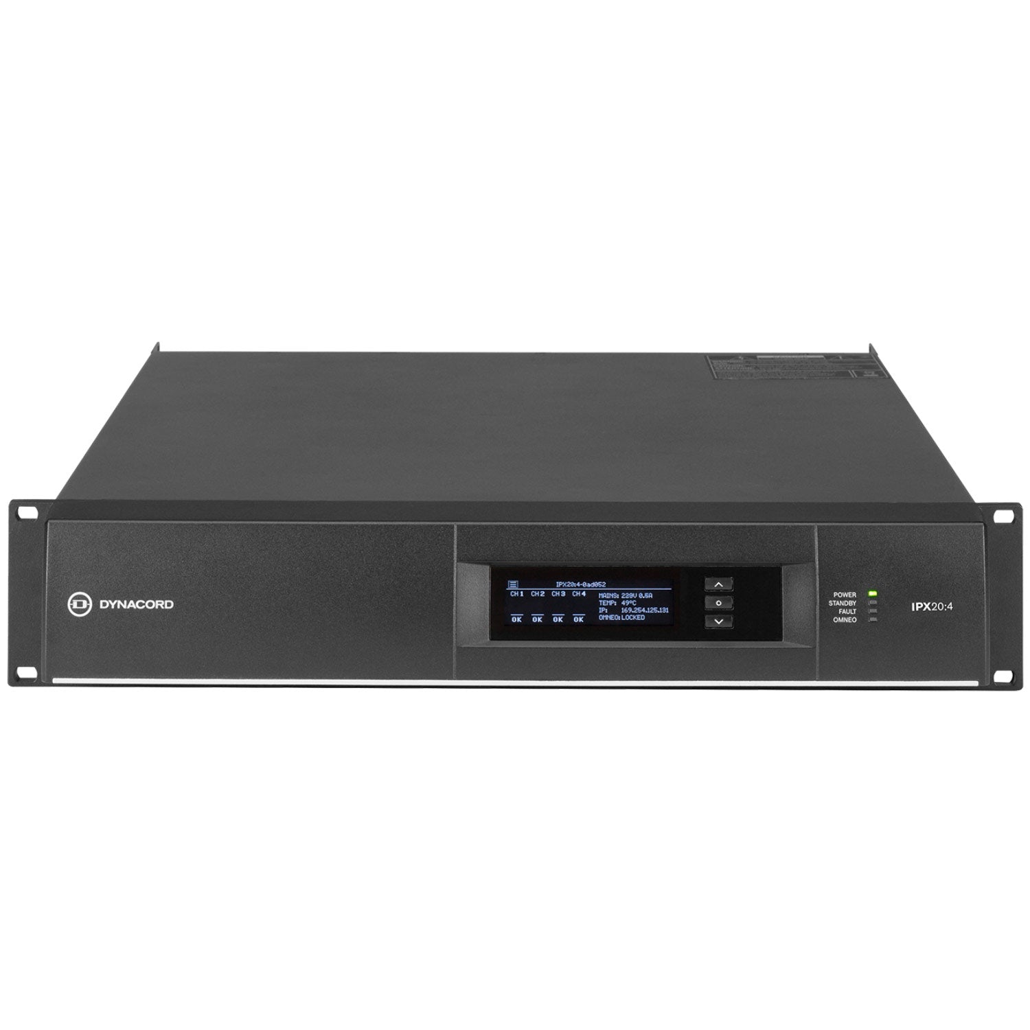 Dynacord IPX20:4 - 4 x 5000W Multi-Channel Install Power Amplifier