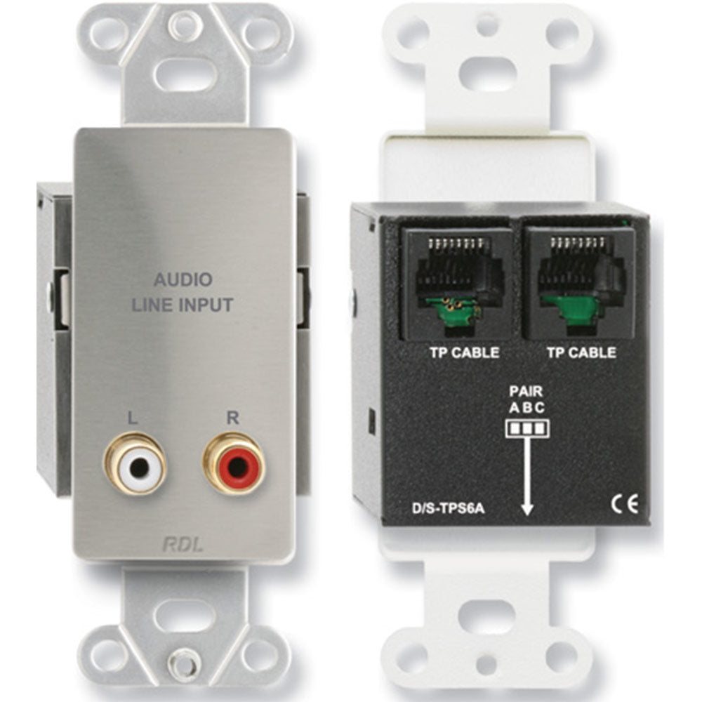 RDL DS-TPS6A Passive Single-Pair Sender - Stainless