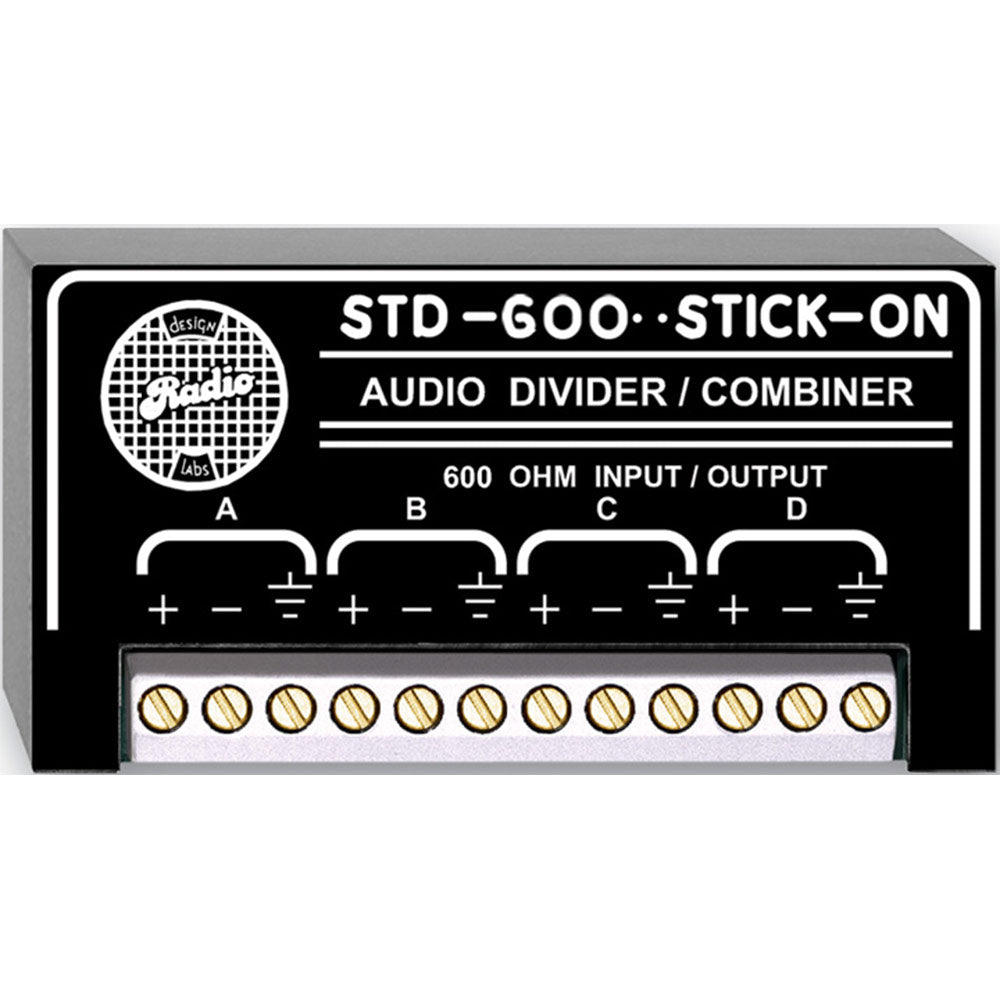 RDL STD-600 Audio Divider and Combiner - 600 Ohms