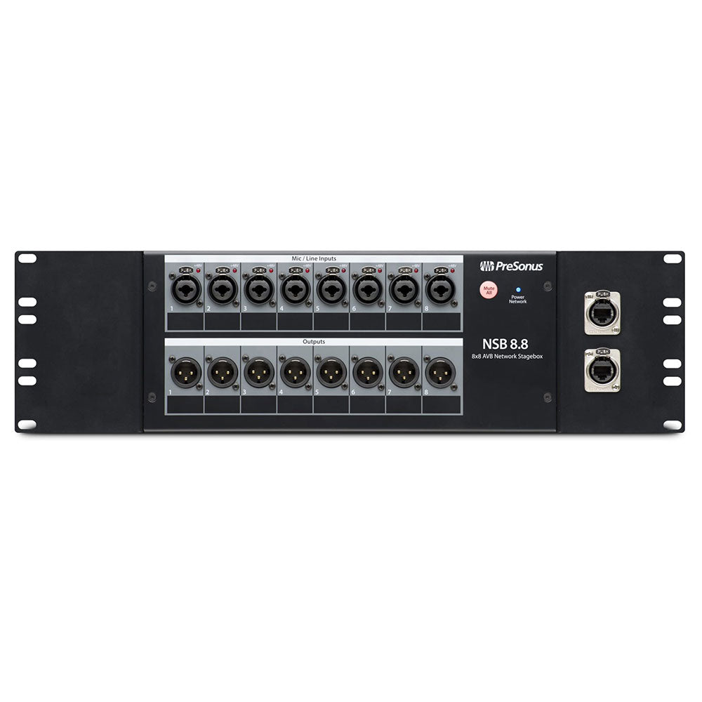 PreSonus NSB8.8 Rack Kit for Digital Network Stagebox (with Cable Kit)