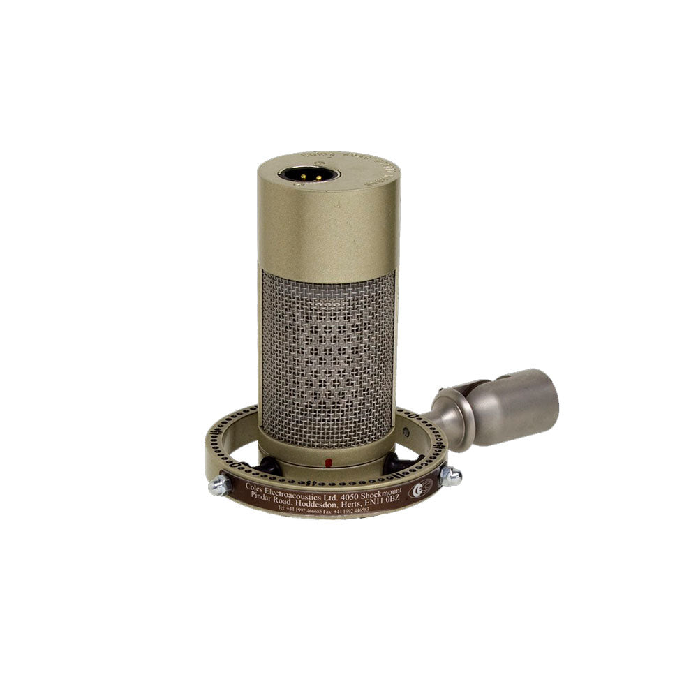 Coles 4050SM - Mono Ribbon Microphone with Single Shock Mount
