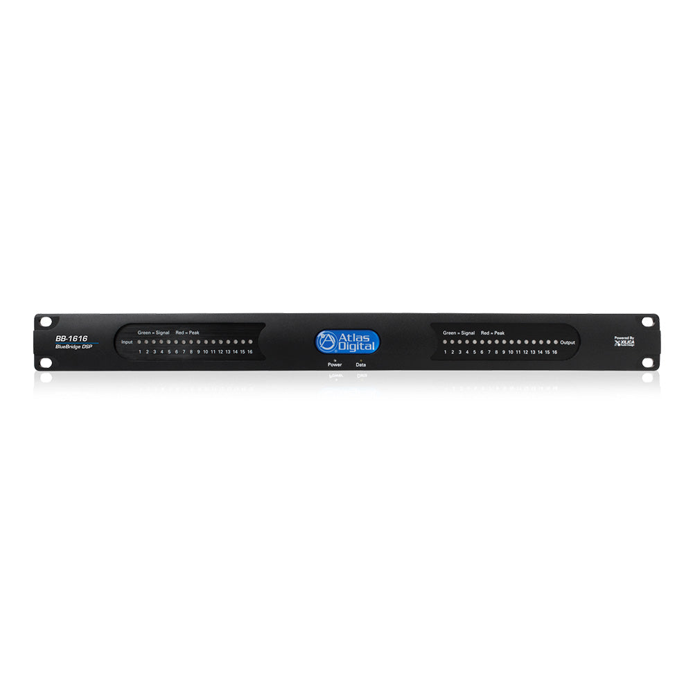 AtlasIED BB-1616 - BlueBridge 16-Input 16-Output DSP Processor