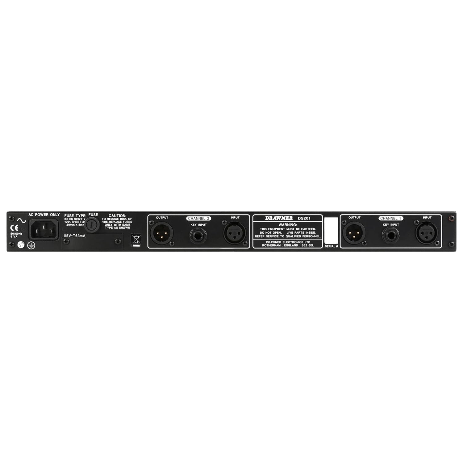 Drawmer DS201 Dual Channel Noise Gate