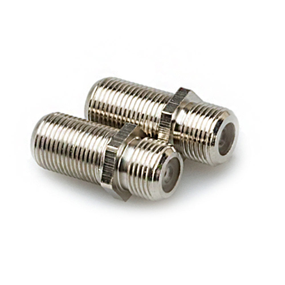 Hosa NFF-339 75-ohm Couplers, F to F, 2 pieces
