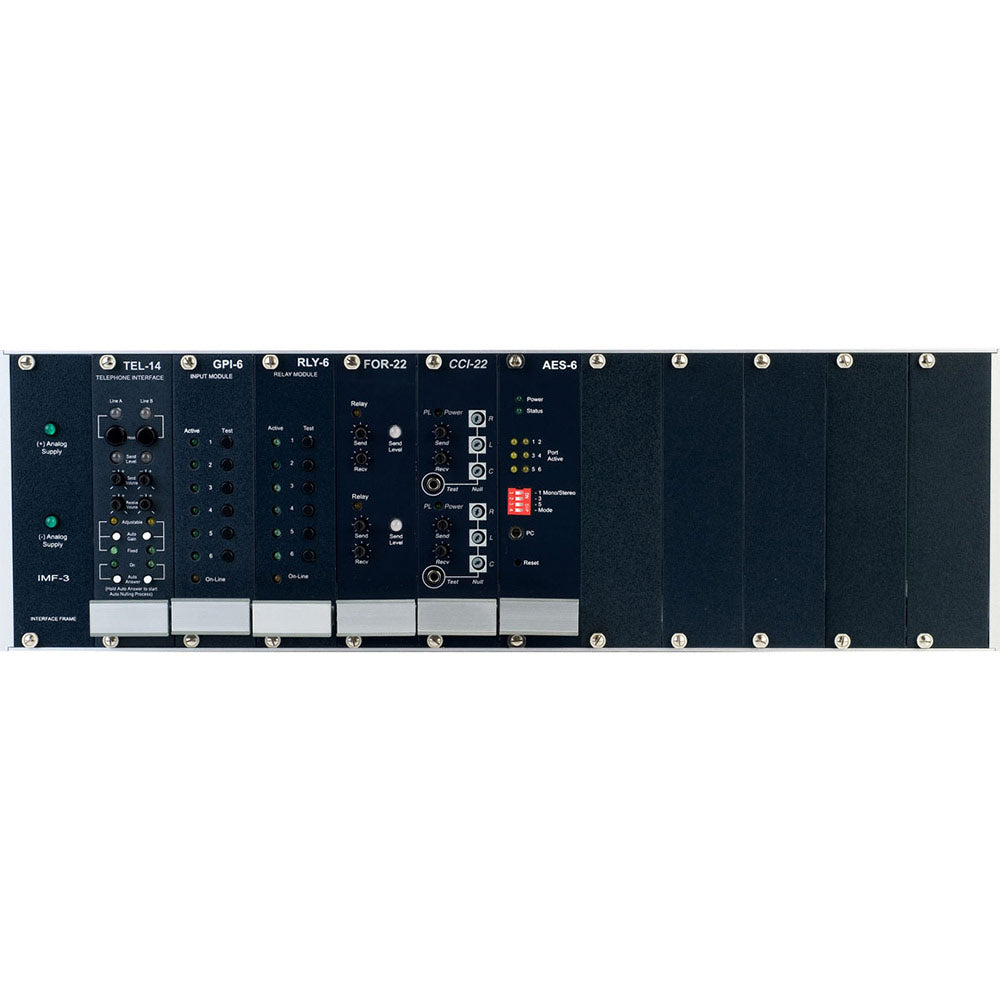 Clear-Com IMF-3 - Interface Module Frame for Eclipse Digital Intercom