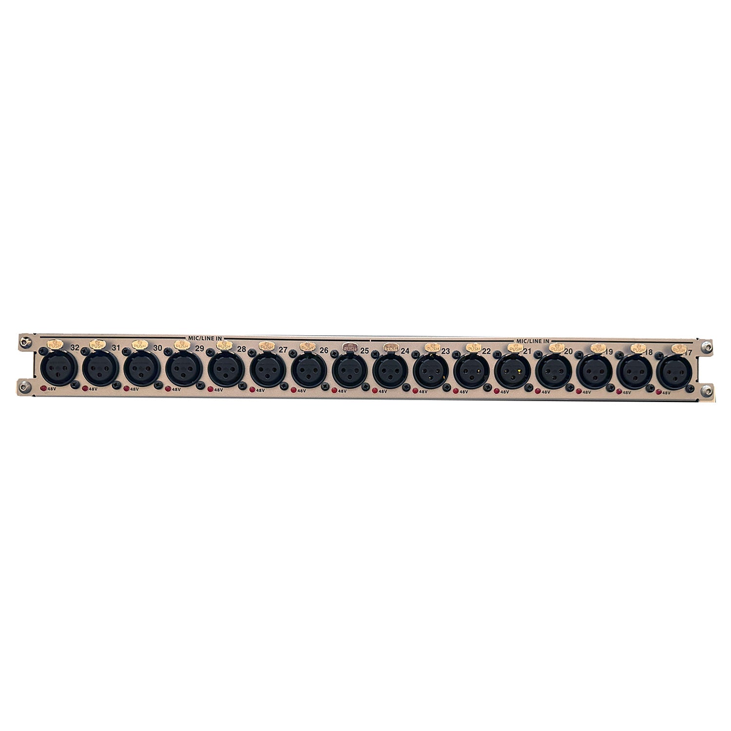 Studer CS-16MIC-HQ(17-32) - Compact Stagebox IO Module (16 Mic In Screened 17-32)