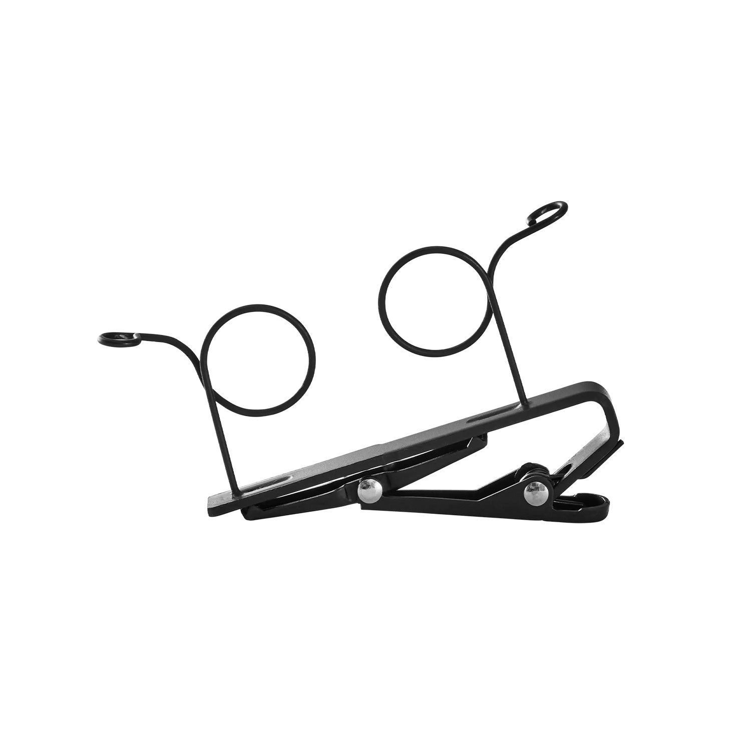 Shure RK187T2 - Dual-Mount Tie Clip for WL18x Lavalier Microphones (Black)