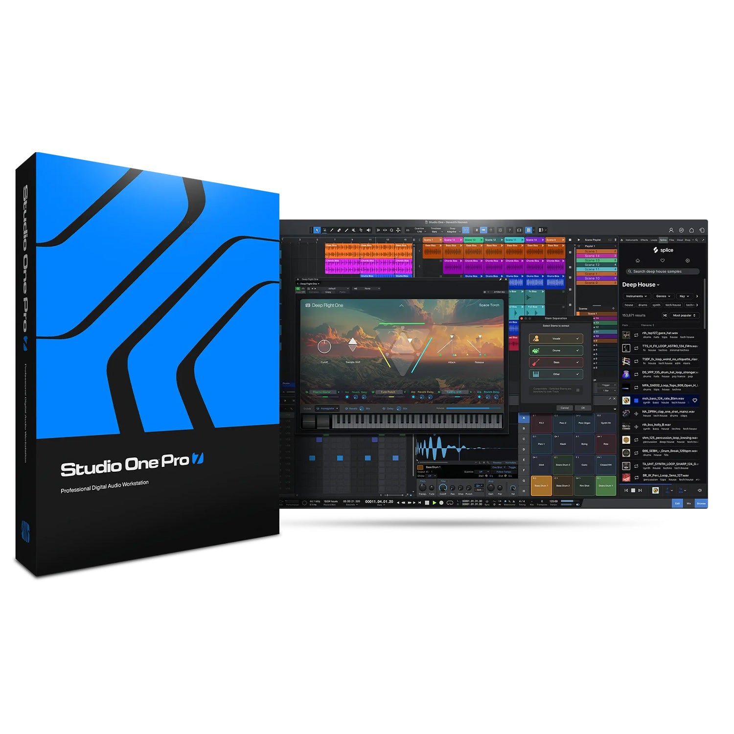 Presonus Studio One Pro 7 - Audio and Music Workstation Software (Academic)