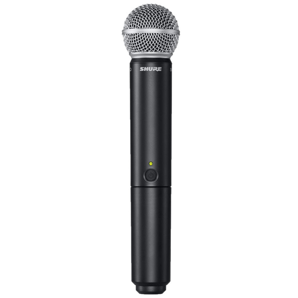 Shure BLX2/SM58 Handheld Wireless Transmitter (J11 Band - 596-616 MHz)