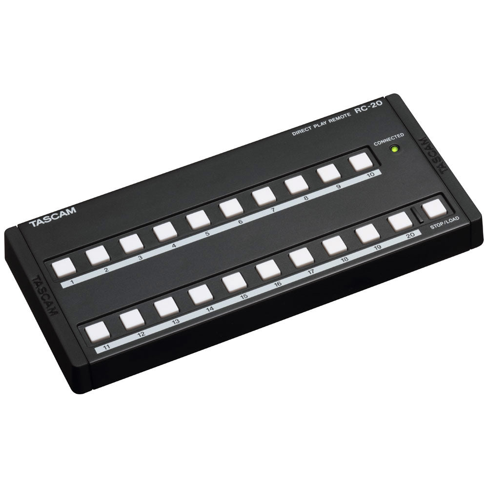 Tascam RC-20 Direct Play Remote for CD-500/CD-500B