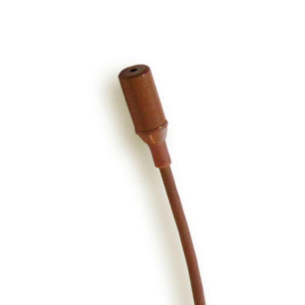 Point Source Audio CO-8WL-XAT-BR - SERIES8 Waterproof Lavalier Microphone (Brown / A-T Hirose)