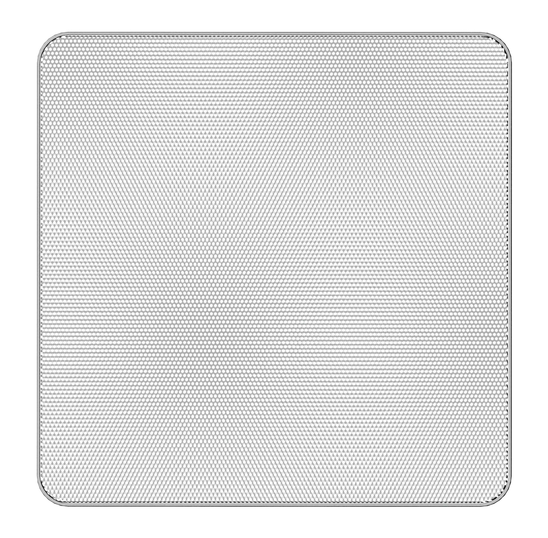 AtlasIED FAP63T-WEGS - 6.5-Inch Coaxial In-Ceiling Loudspeaker with Transformer (White)