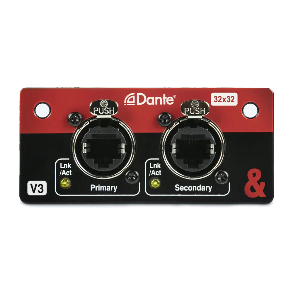 Allen and Heath SQ Dante 32x32 - 32-Channel Dante Expansion for SQ and AHM Series