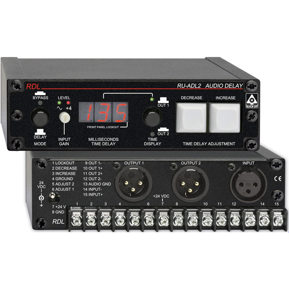 RDL RU-ADL2 Professional Audio Delay