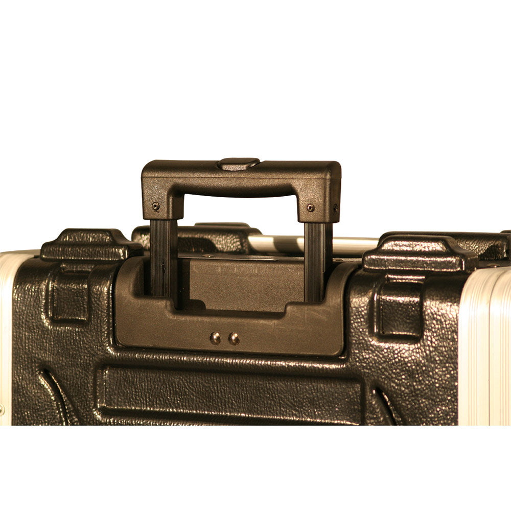 Gator GRR-10L Rolling 10-Space Deluxe Rack with Front and Rear Rack Rail and Locking Covers