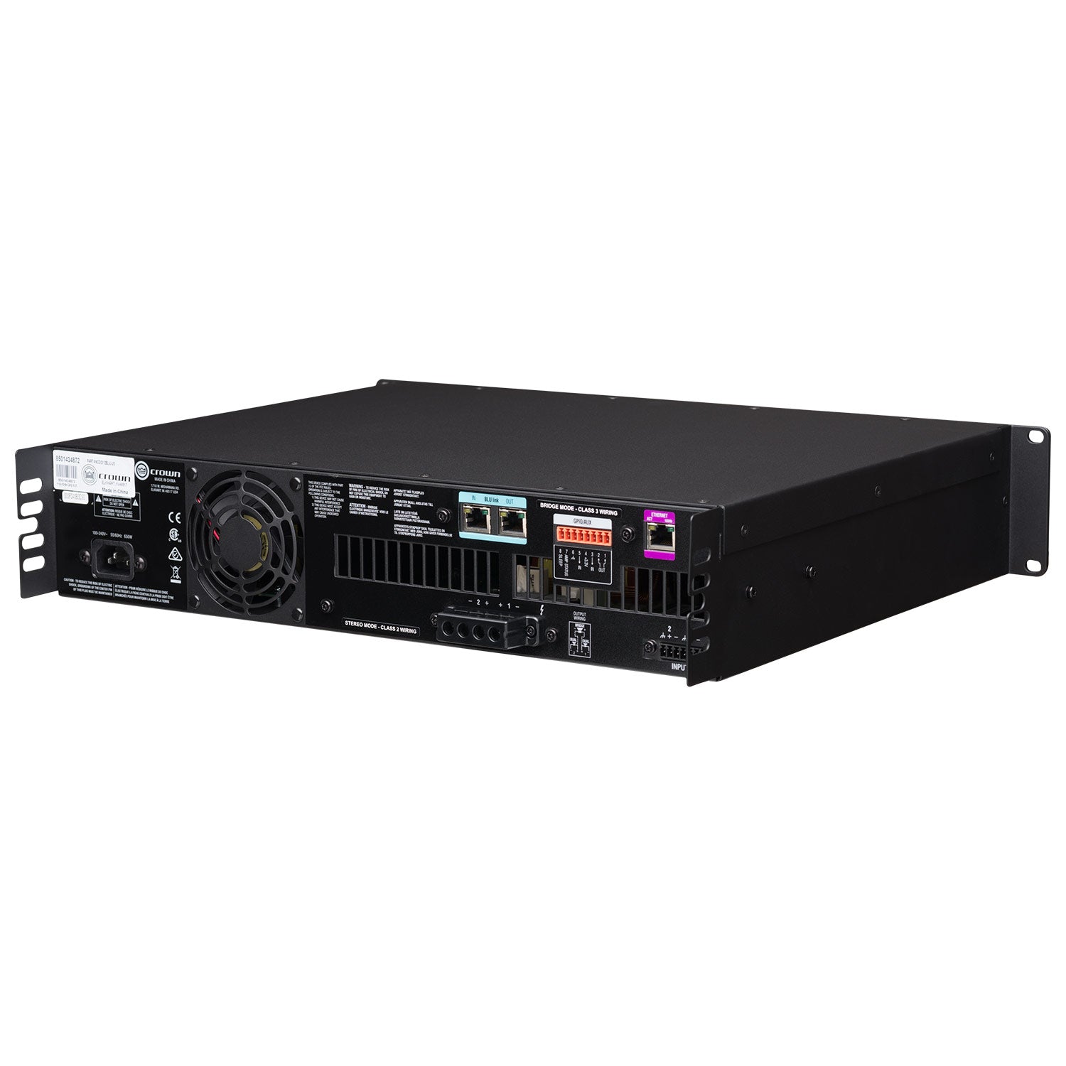 Crown CDi 2|1200BL DriveCore Install 2-Channel Power Amplifier with BLU Link