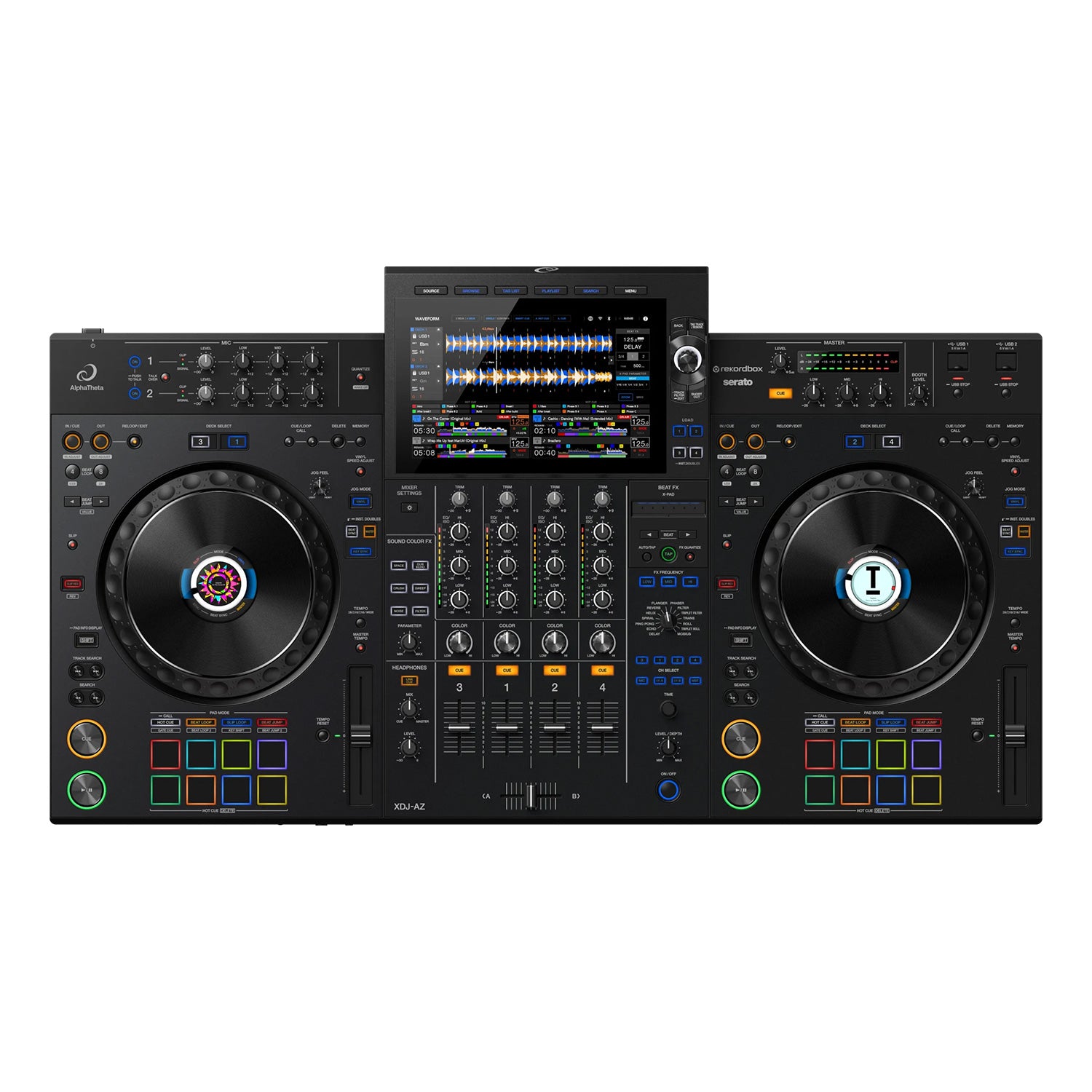AlphaTheta XDJ-AZ - 4-Channel Professional All-In-One DJ System