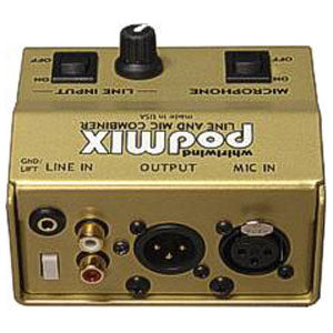 Whirlwind PODMIX 2-Channel Mixer / Combiner